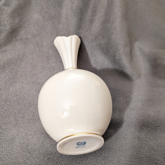 Lenox China RHODORA 27-X-304 Bud Vase Pink Roses Gold - Picture 8 of 8